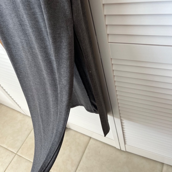 Love Cameron off the shoulders empire waist dark grey long dress size S - Picture 4 of 12